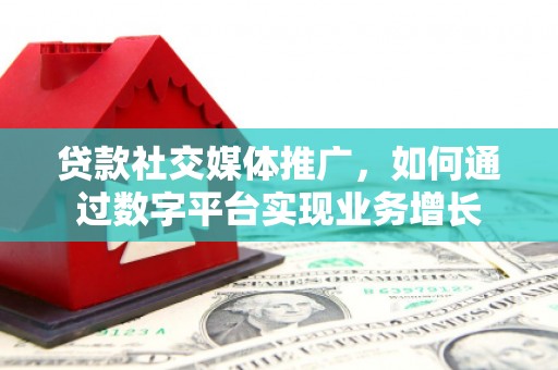 谢岗贷款社交媒体推广，如何通过数字平台实现业务增长