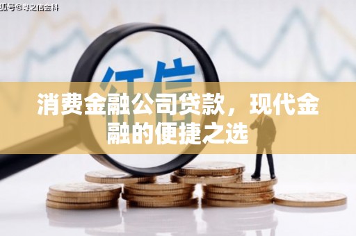 谢岗消费金融公司贷款，现代金融的便捷之选