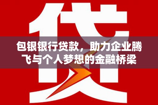谢岗包银银行贷款，助力企业腾飞与个人梦想的金融桥梁
