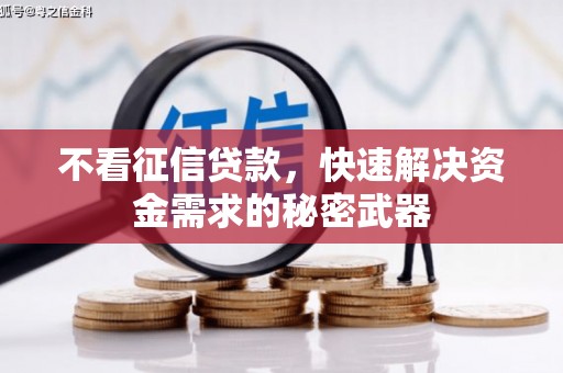 谢岗不看征信贷款，快速解决资金需求的秘密武器