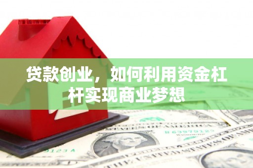 谢岗贷款创业，如何利用资金杠杆实现商业梦想