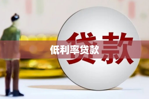 谢岗低利率贷款